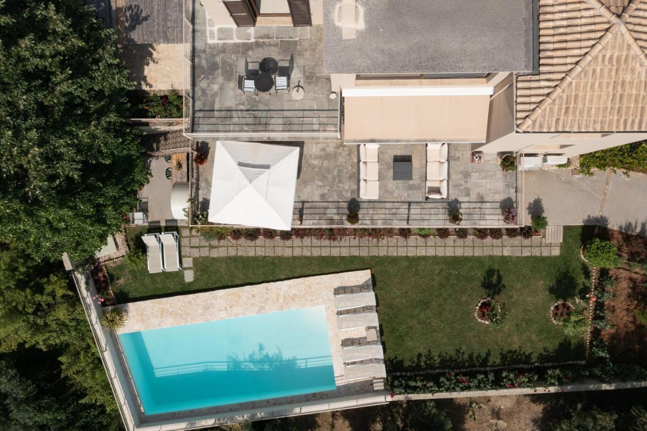 Villa Terra E Mare Seaview With Private Pool & Access Benitses (Corfu)